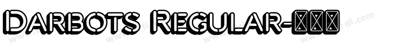 Darbots Regular字体转换
